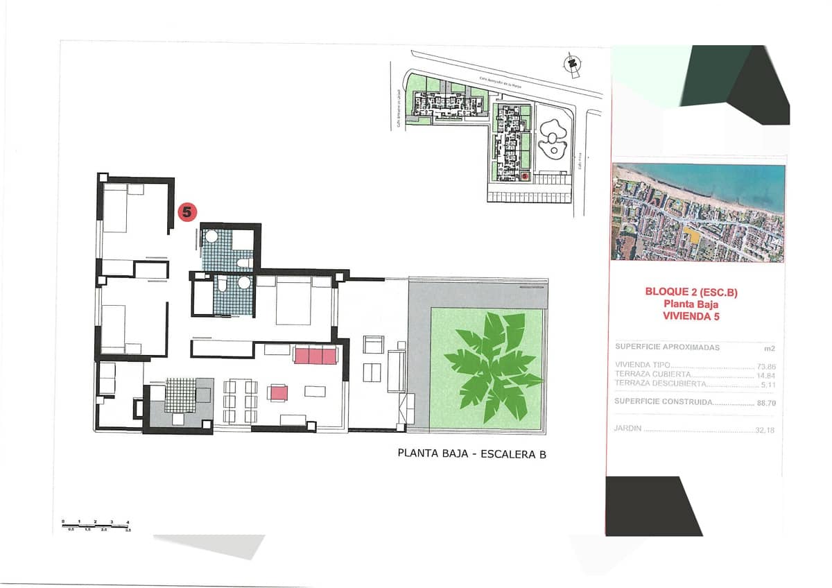 2 chambre Appartement à vendre à Denia avec piscine - 399 000 € (Ref: 8494319)