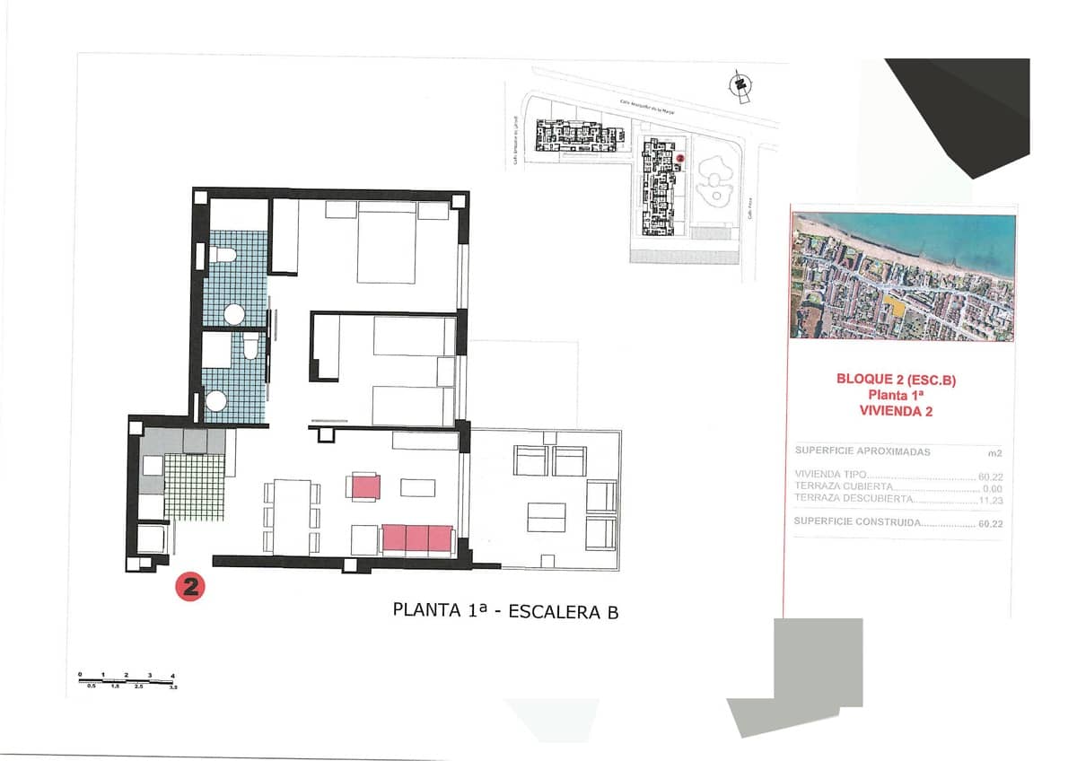 2 chambre Appartement à vendre à Denia avec piscine - 399 000 € (Ref: 8494319)