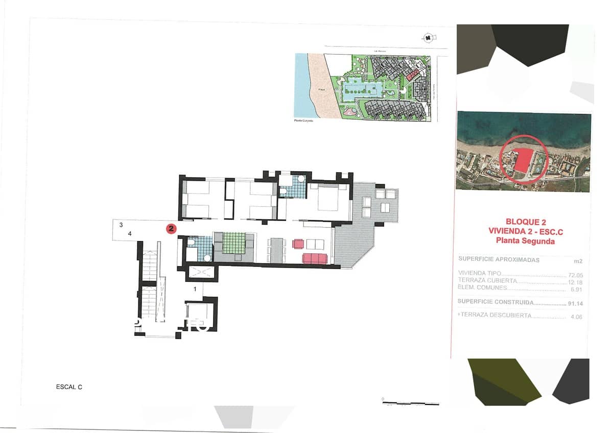 2 chambre Appartement à vendre à Denia avec piscine - 355 000 € (Ref: 8494320)