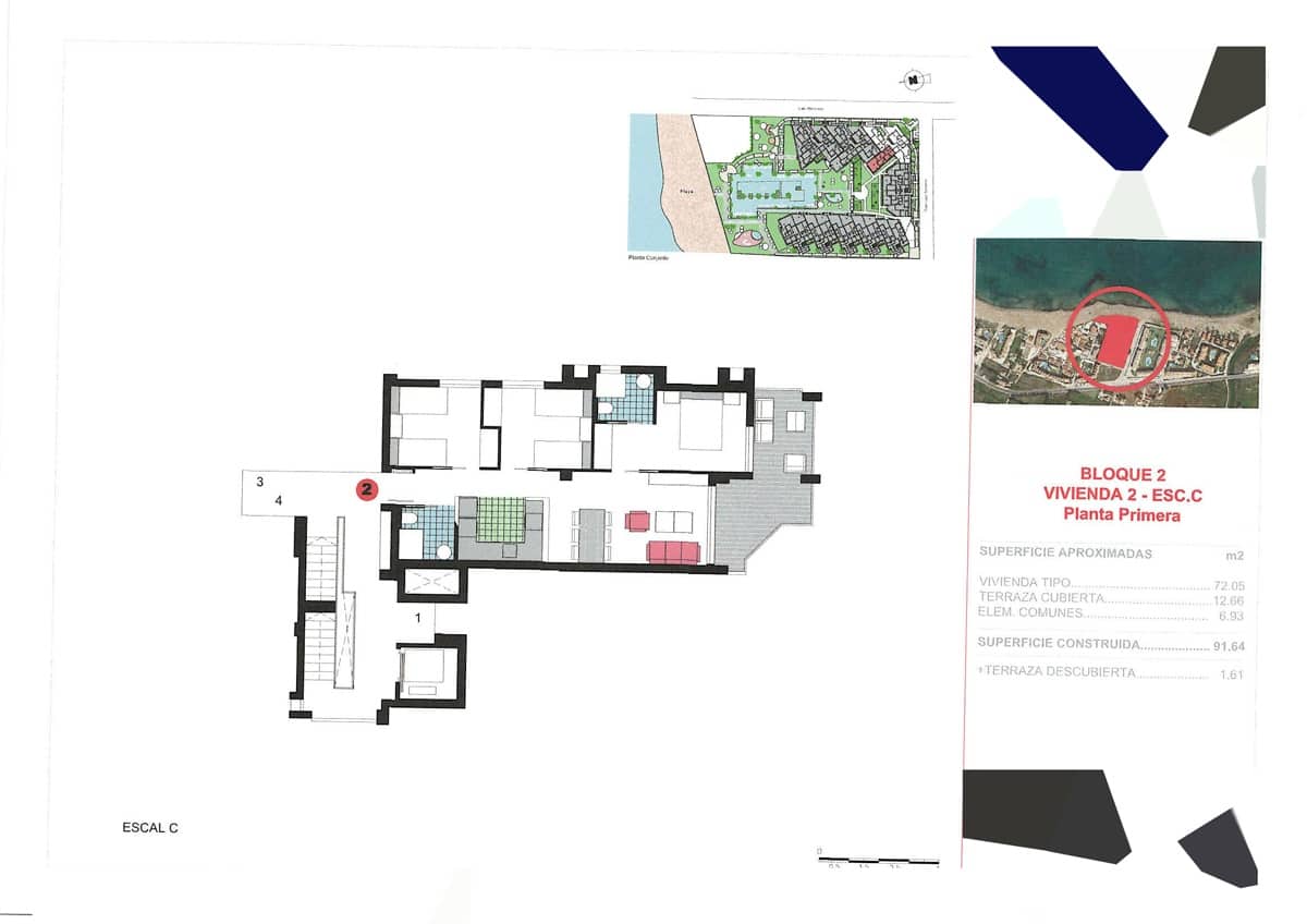 2 chambre Appartement à vendre à Denia avec piscine - 355 000 € (Ref: 8494320)