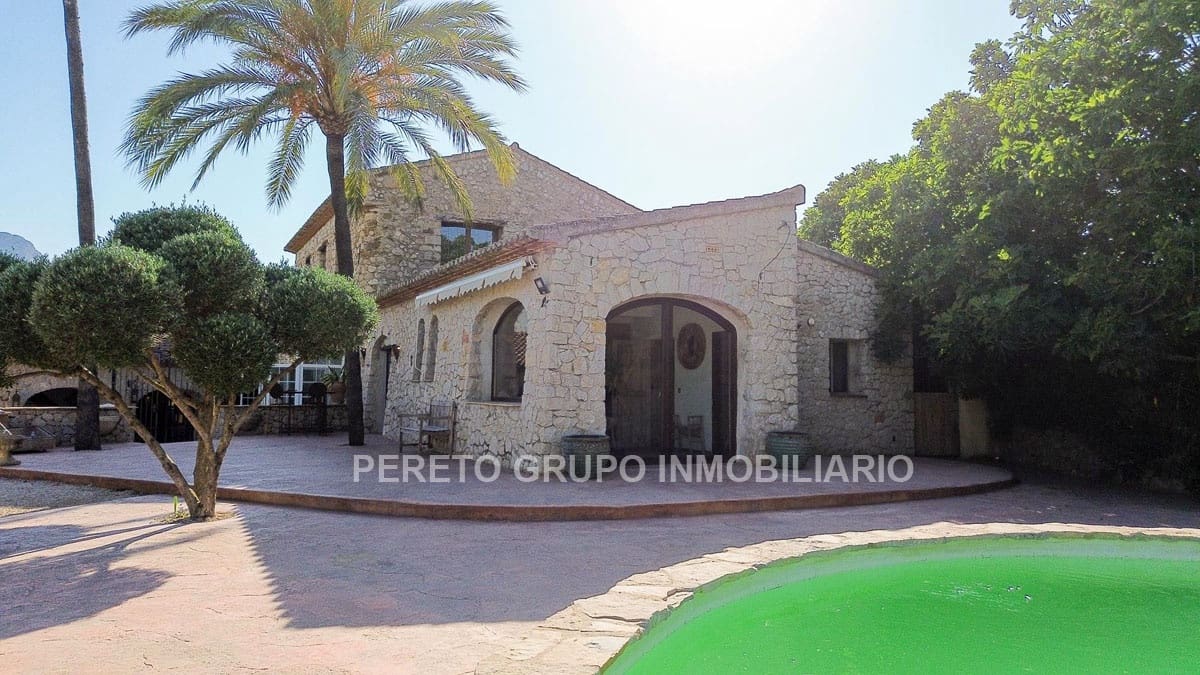 6 sypialnia Willa na sprzedaż w Jalon / Xalo z basenem garażem - 1 195 000 € (Ref: 8494336)