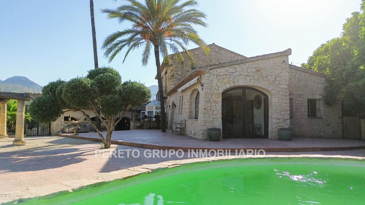 6 sypialnia Willa na sprzedaż w Jalon / Xalo z basenem garażem - 1 195 000 € (Ref: 8494336)