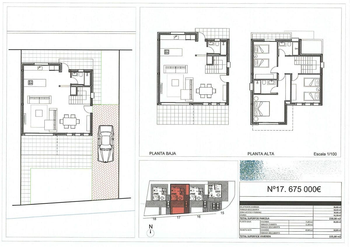 Chalet de 3 habitaciones en Dénia en venta con piscina garaje - 675.000 € (Ref: 8937846)