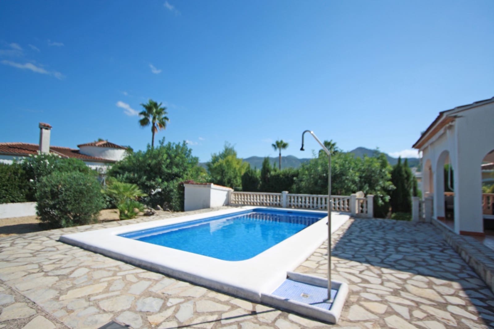 3 sypialnia Willa na sprzedaż w Jalon / Xalo z basenem garażem - 499 000 € (Ref: 9244371)