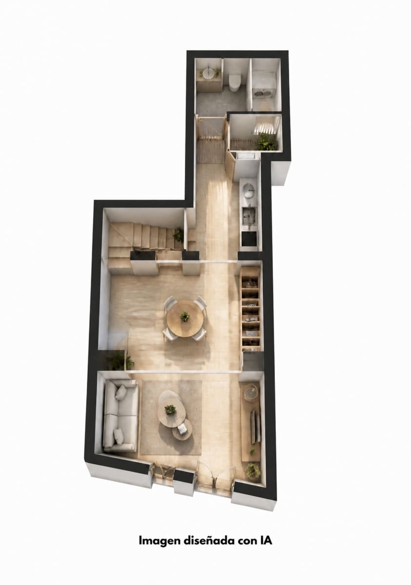 Townhouse for sale in Sagra - € 90,000 (Ref: 9823122)