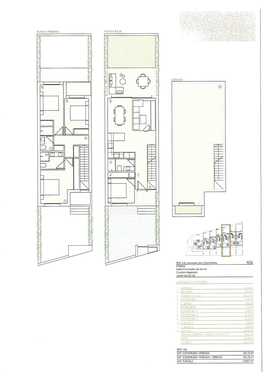 4 camera da letto Villetta a Schiera in vendita in Javea / Xabia con piscina garage - 595.000 € (Rif: 9908909)