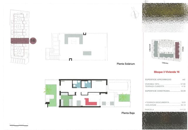 2 quarto Casa em Banda para venda em El Vergel / Verger com piscina garagem - 259 000 € (Ref: 9939103)