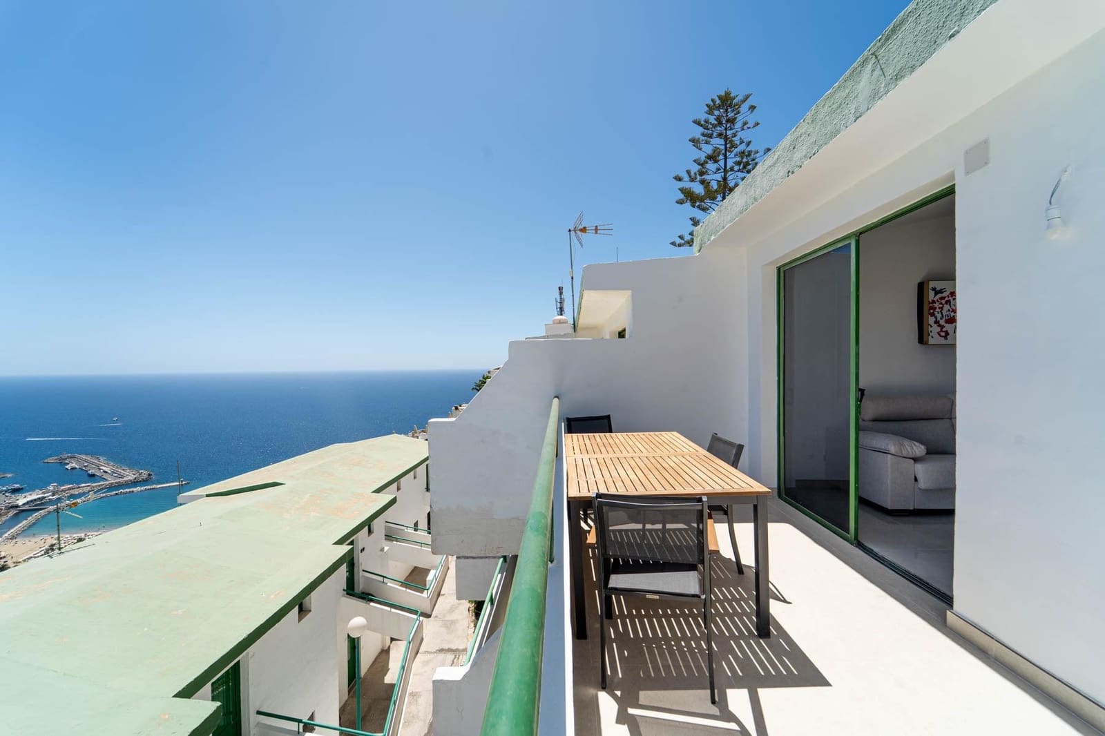 1 sovrum Lägenhet till salu i Puerto Rico med pool - 220 000 € (Ref: 10081193)