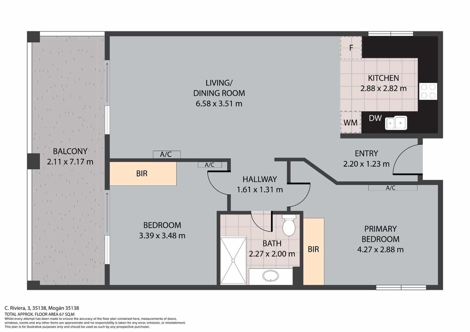 2 makuuhuone Huoneisto myytävänä paikassa Playa del Cura mukana uima-altaan - 425 000 € (Ref: 10109671)