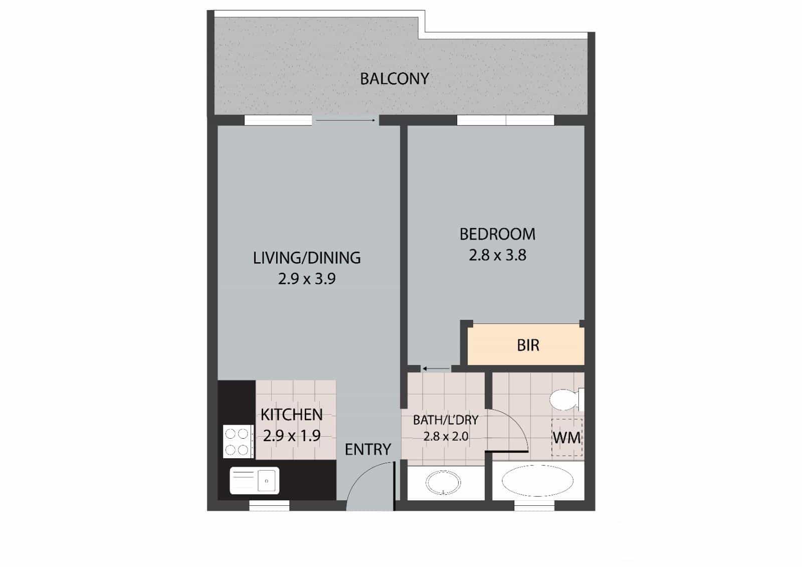 1 makuuhuone Huoneisto myytävänä paikassa Puerto Rico mukana uima-altaan - 175 000 € (Ref: 10157876)