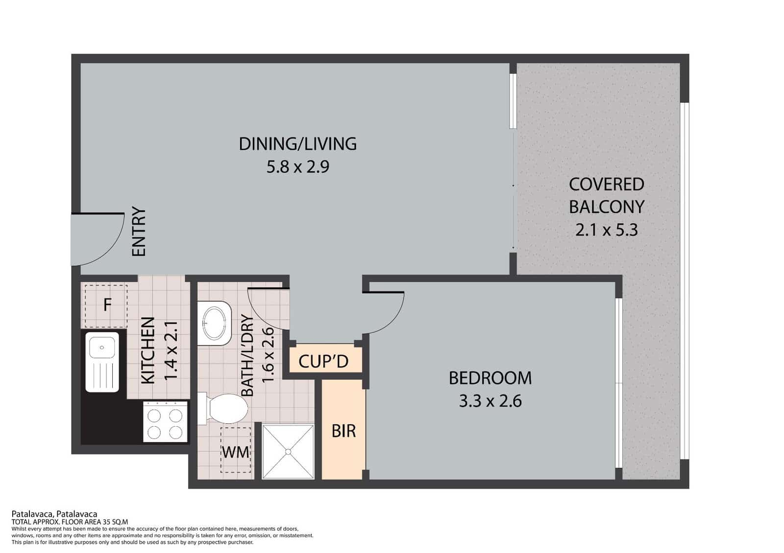 1 soverom Leilighet til salgs i Patalavaca - € 309 000 (Ref: 10180600)
