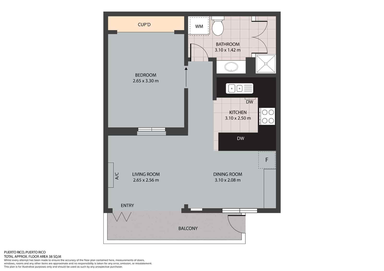 1 soveværelse Lejlighed til salg i Amadores med swimmingpool - € 215.000 (Ref: 8557379)