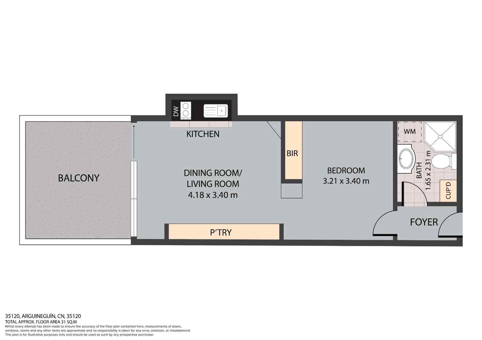 Studio til salg i Mogan - € 245.000 (Ref: 8900244)