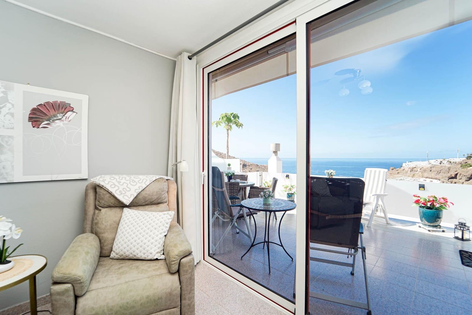 1 sovrum Lägenhet till salu i Puerto Rico med pool - 215 000 € (Ref: 9291491)