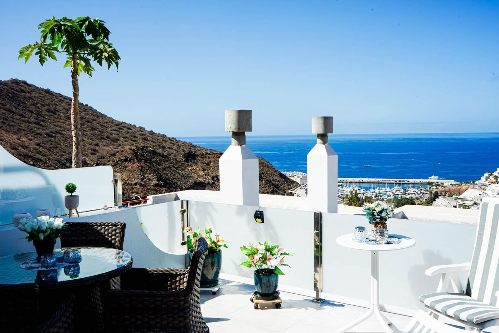 1 sovrum Lägenhet till salu i Puerto Rico med pool - 215 000 € (Ref: 9291491)