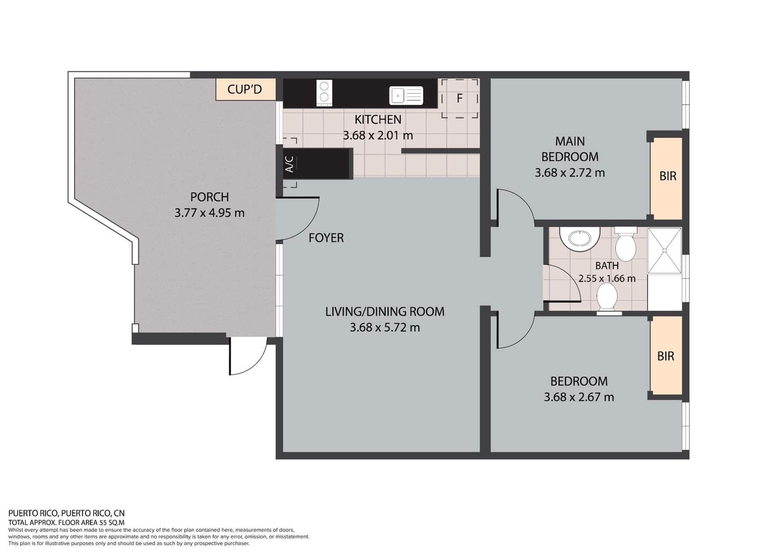 2 bedroom Apartment for sale in Puerto Rico with pool - € 175,000 (Ref: 9303400)