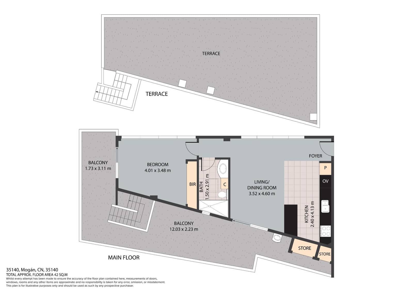 1 soveværelse Penthouse til salg i Mogan - € 415.000 (Ref: 9303401)