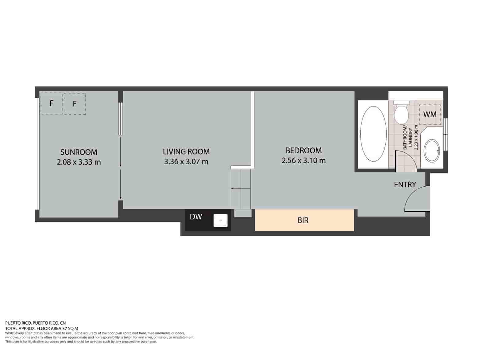 Studio te koop in Puerto Rico met zwembad - € 110.000 (Ref: 9378947)