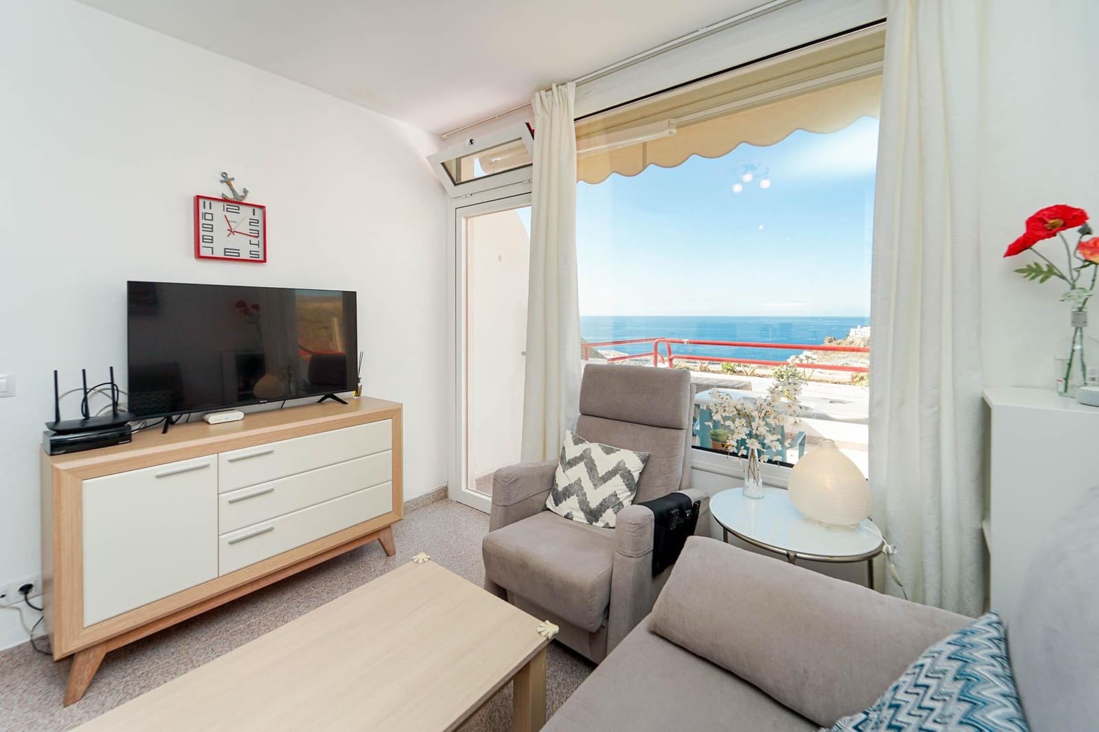 1 soveværelse Lejlighed til salg i Puerto Rico med swimmingpool - € 215.000 (Ref: 9438429)