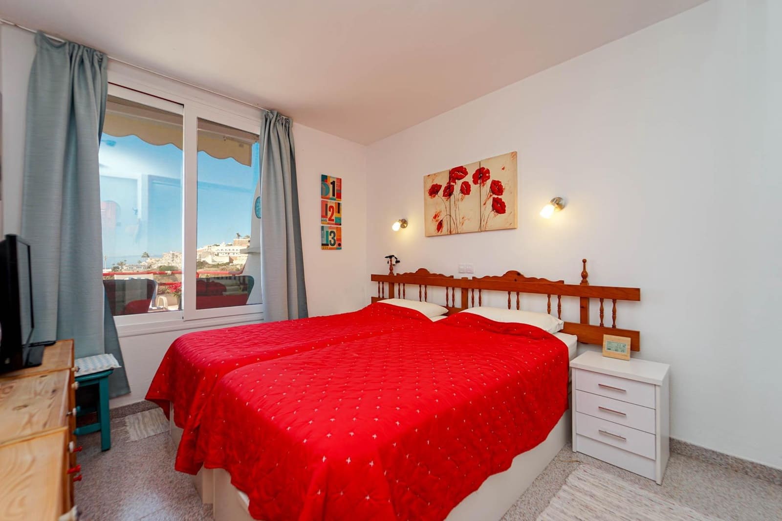 1 soveværelse Lejlighed til salg i Puerto Rico med swimmingpool - € 215.000 (Ref: 9438429)