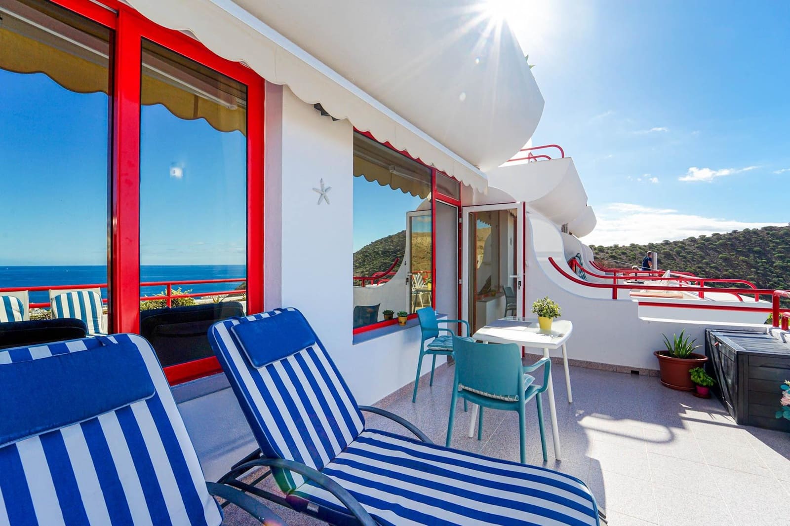 1 soveværelse Lejlighed til salg i Puerto Rico med swimmingpool - € 215.000 (Ref: 9438429)