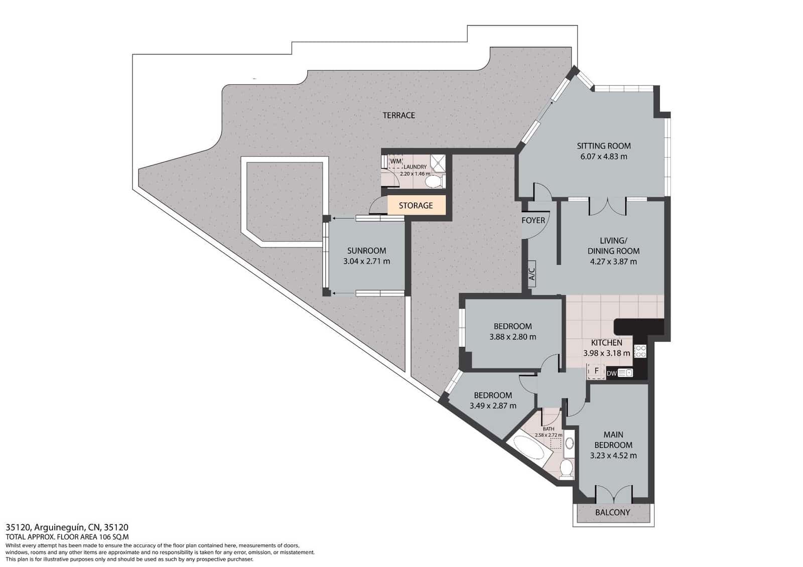 3 Zimmer Penthouse zu verkaufen in Mogan mit Garage - 425.000 € (Ref: 9472921)