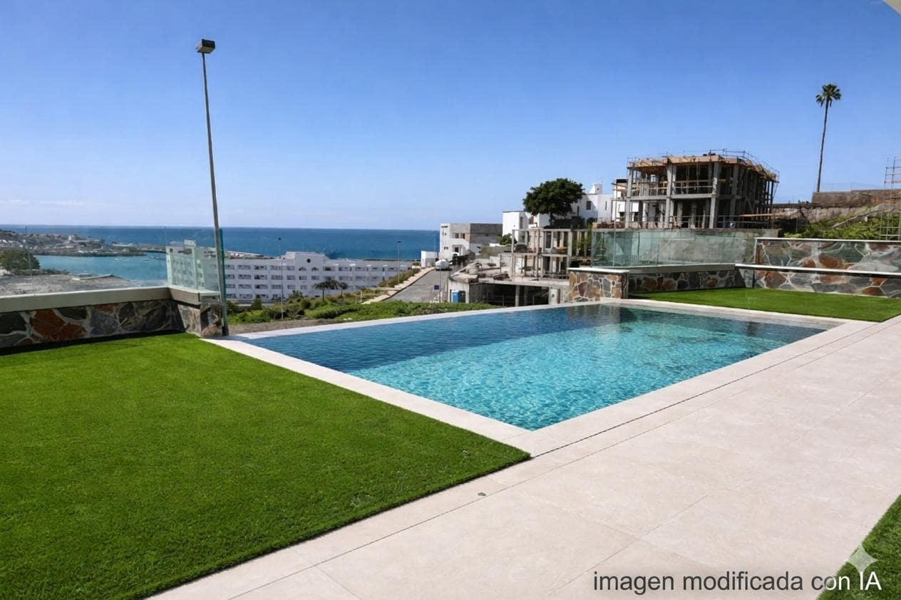 3 sovrum Semi-fristående Villa till salu i Mogan med pool garage - 1 200 000 € (Ref: 9797021)