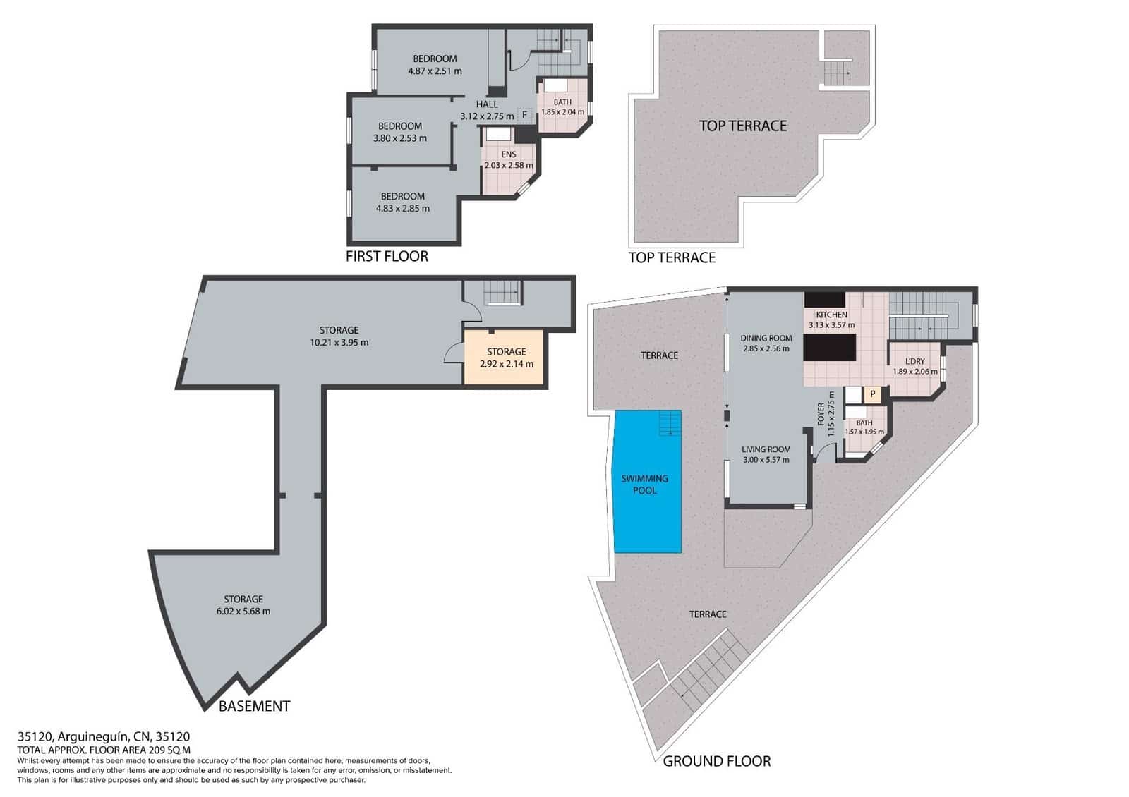 3 sovrum Semi-fristående Villa till salu i Mogan med pool garage - 1 200 000 € (Ref: 9797021)