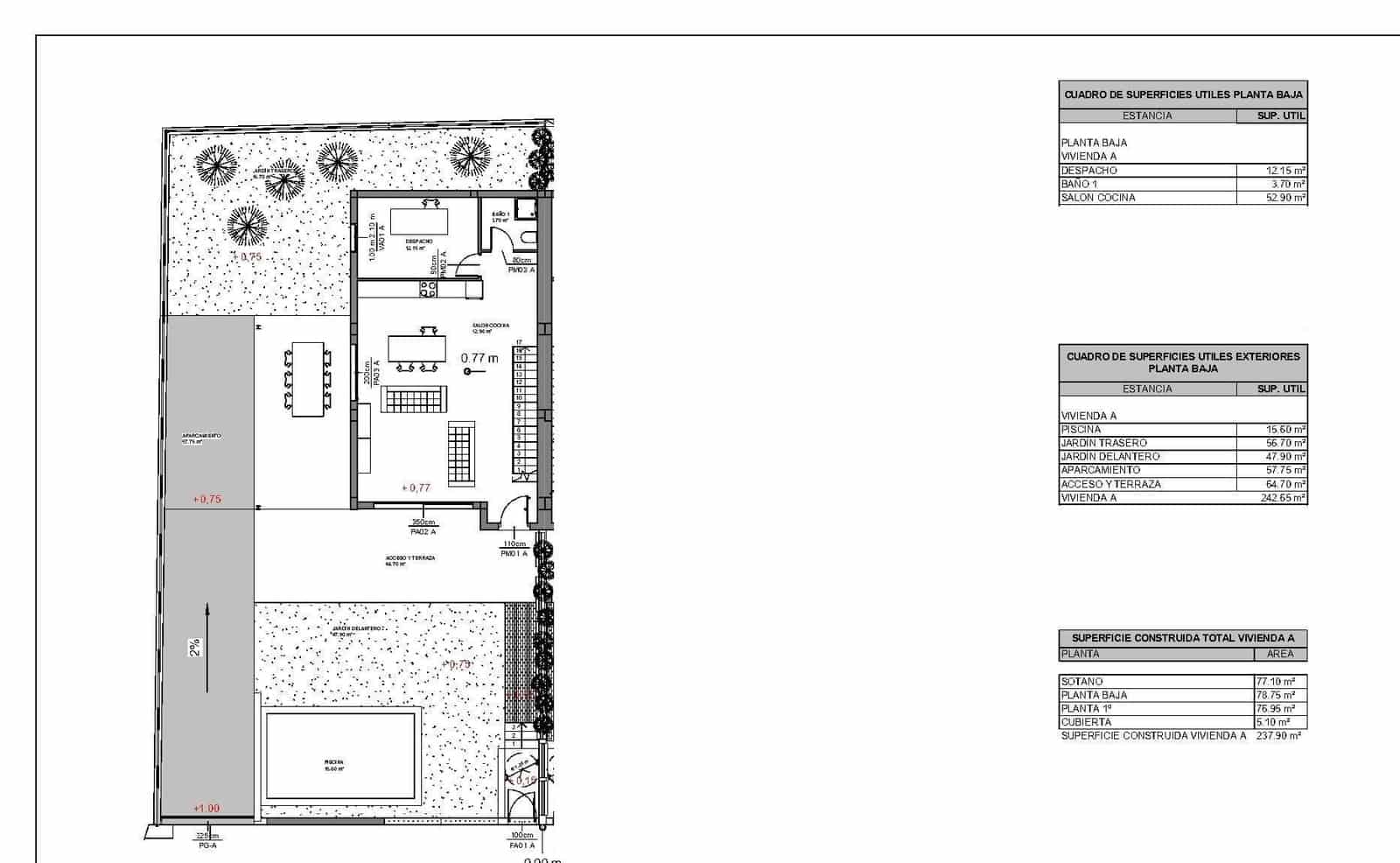4 sovrum Villa till salu i Patalavaca - 875 000 € (Ref: 9799163)