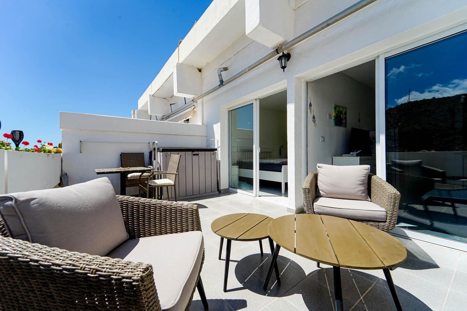 Apartamento de 1 habitación en Puerto Rico en venta con piscina - 159.000 € (Ref: 9818124)