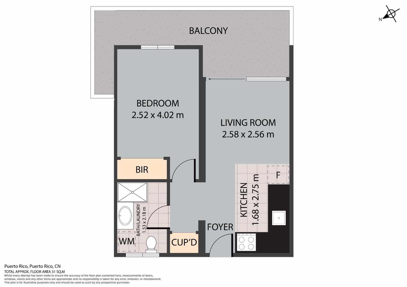 1 chambre Appartement à vendre à Puerto Rico avec piscine - 165 000 € (Ref: 9831297)