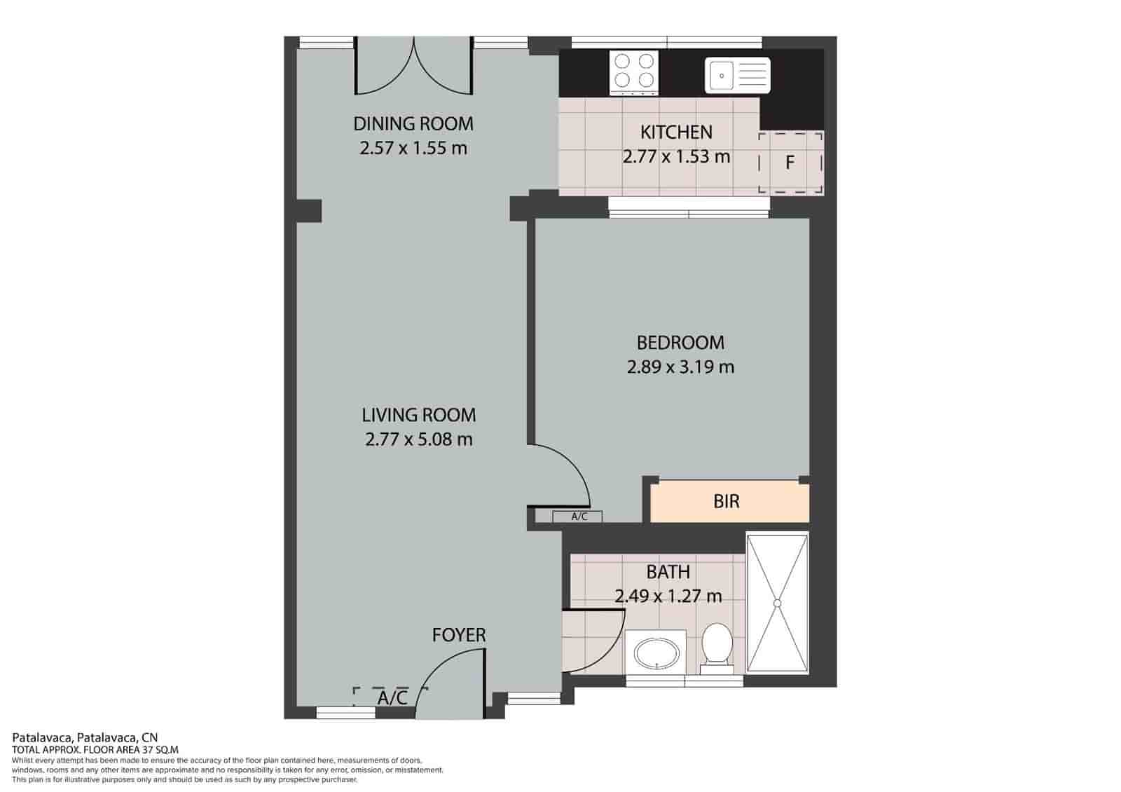 1 makuuhuone Huoneisto myytävänä paikassa Patalavaca mukana uima-altaan - 249 000 € (Ref: 9860041)
