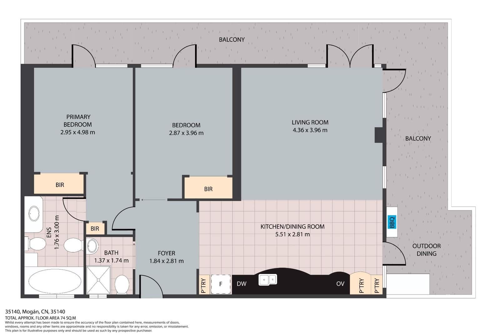 2 chambre Penthouse à vendre à Mogan avec garage - 595 000 € (Ref: 9966603)