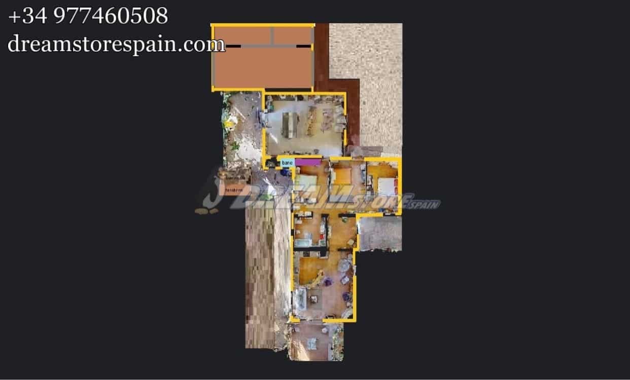 10 sypialnia Finka/Dom wiejski na sprzedaż w Camarles z basenem garażem - 575 000 € (Ref: 10004608)