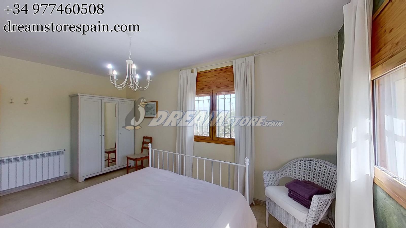 10 sypialnia Finka/Dom wiejski na sprzedaż w Camarles z basenem garażem - 575 000 € (Ref: 10004608)