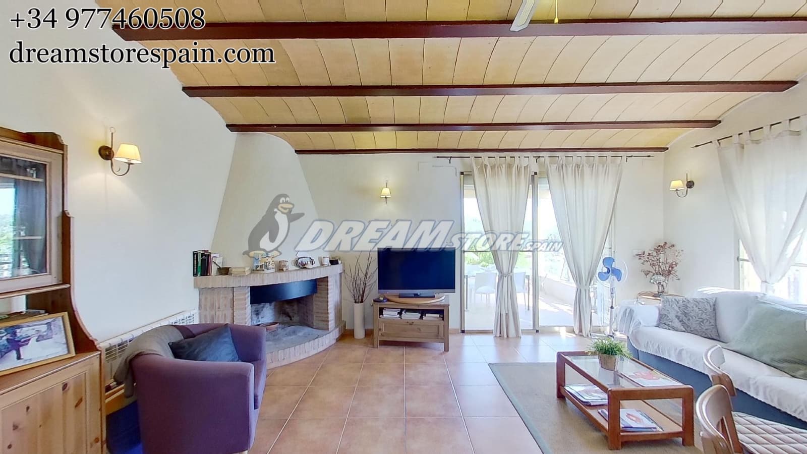 10 sypialnia Finka/Dom wiejski na sprzedaż w Camarles z basenem garażem - 575 000 € (Ref: 10004608)