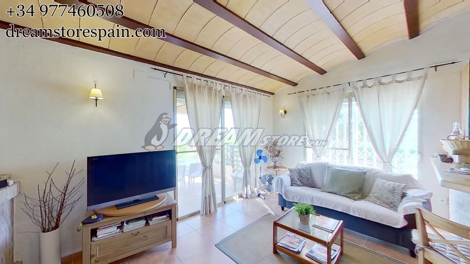 10 sypialnia Finka/Dom wiejski na sprzedaż w Camarles z basenem garażem - 575 000 € (Ref: 10004608)