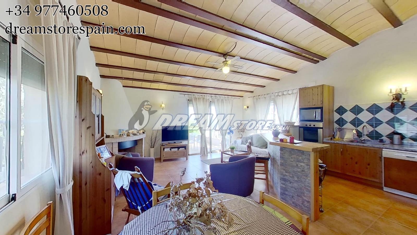 10 sypialnia Finka/Dom wiejski na sprzedaż w Camarles z basenem garażem - 575 000 € (Ref: 10004608)