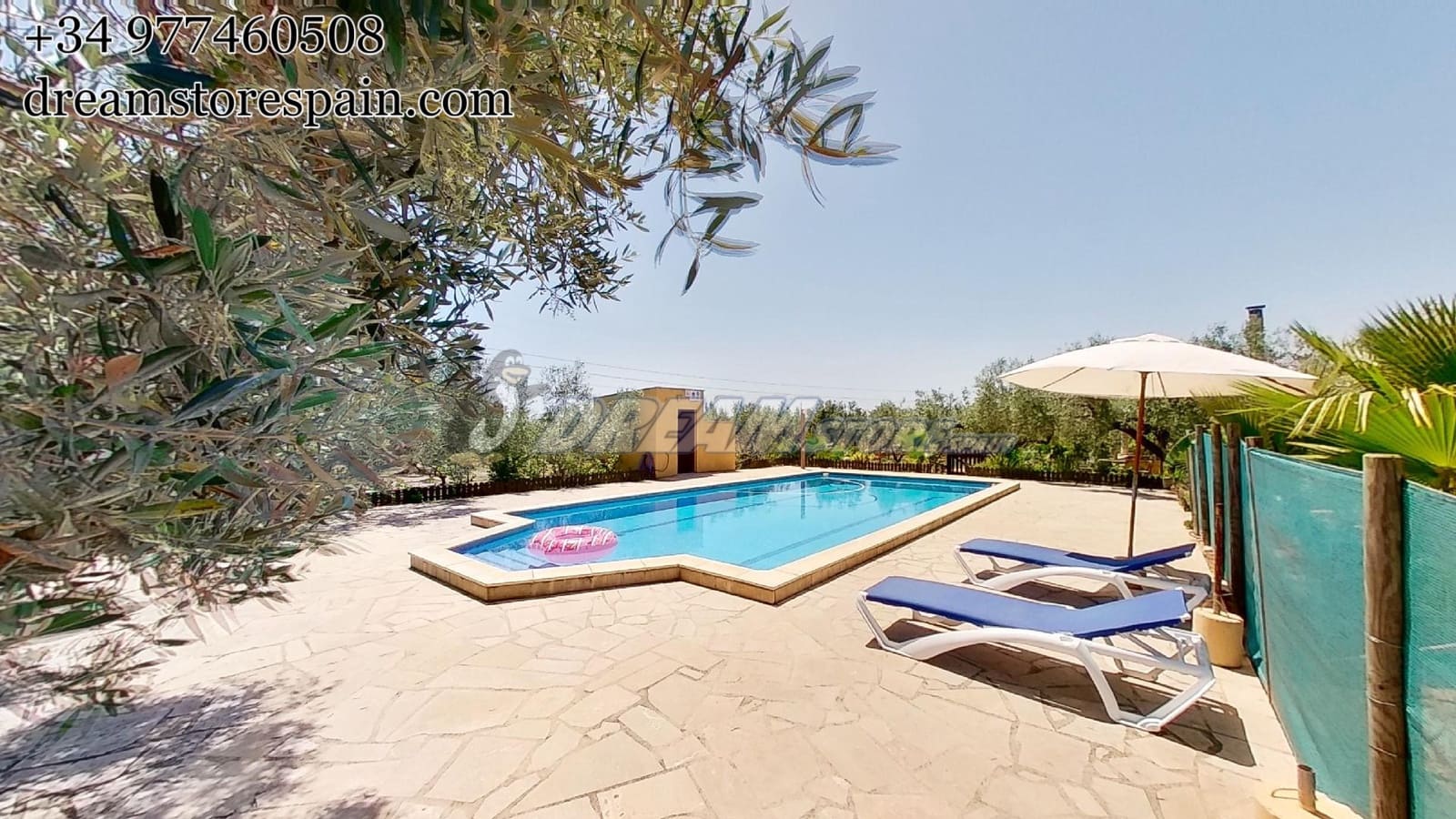 10 sypialnia Finka/Dom wiejski na sprzedaż w Camarles z basenem garażem - 575 000 € (Ref: 10004608)