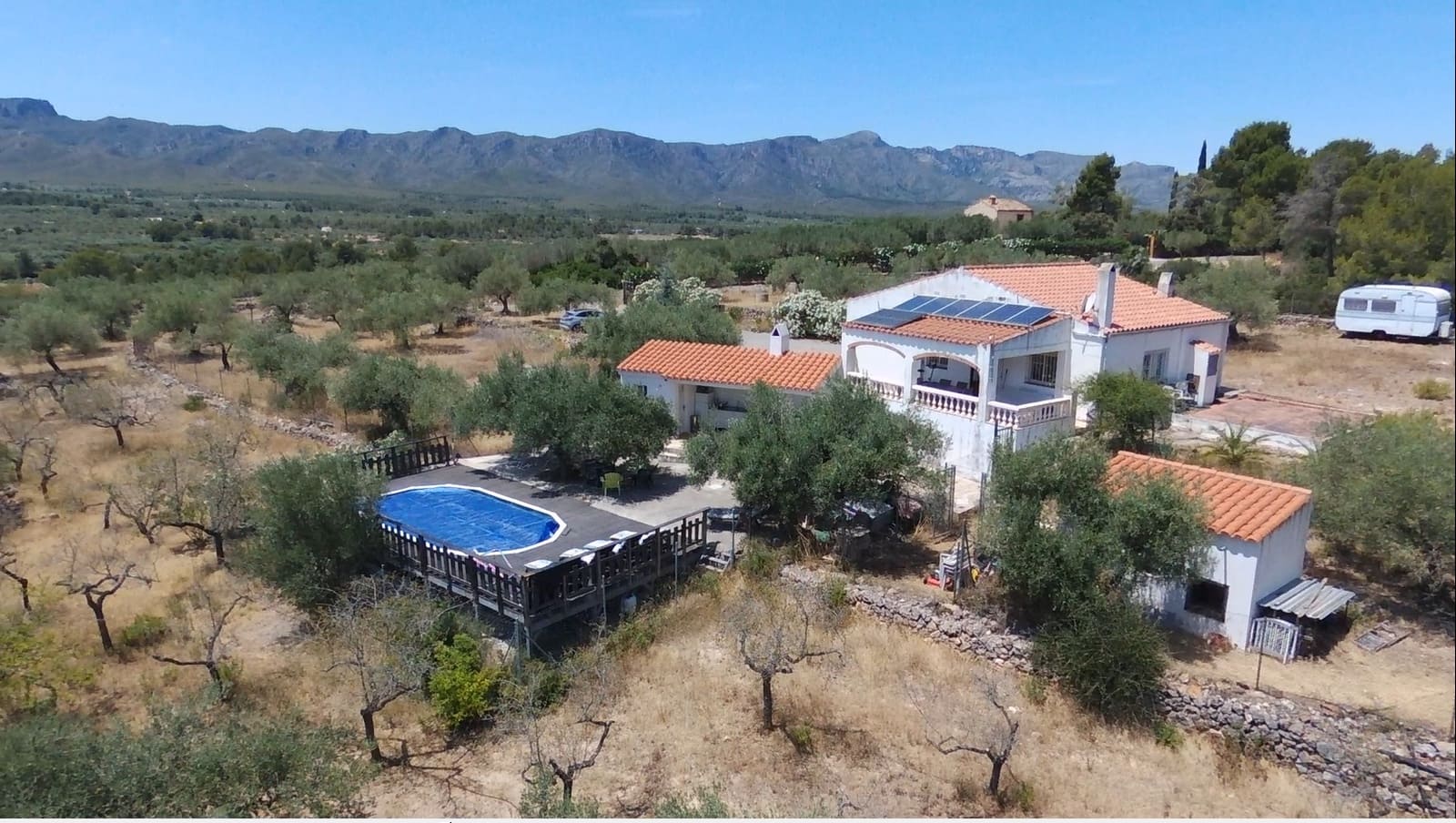8 slaapkamer Finca/Landhuis te koop in El Perello met zwembad - € 399.000 (Ref: 10026607)