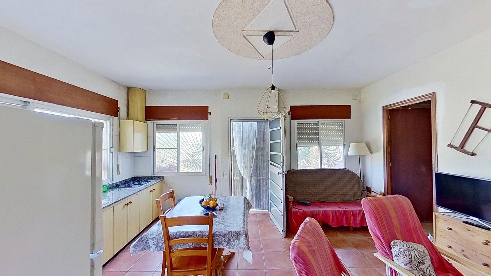 2 chambre Finca/Maison de Campagne à vendre à L'Aldea avec garage - 145 000 € (Ref: 9789917)