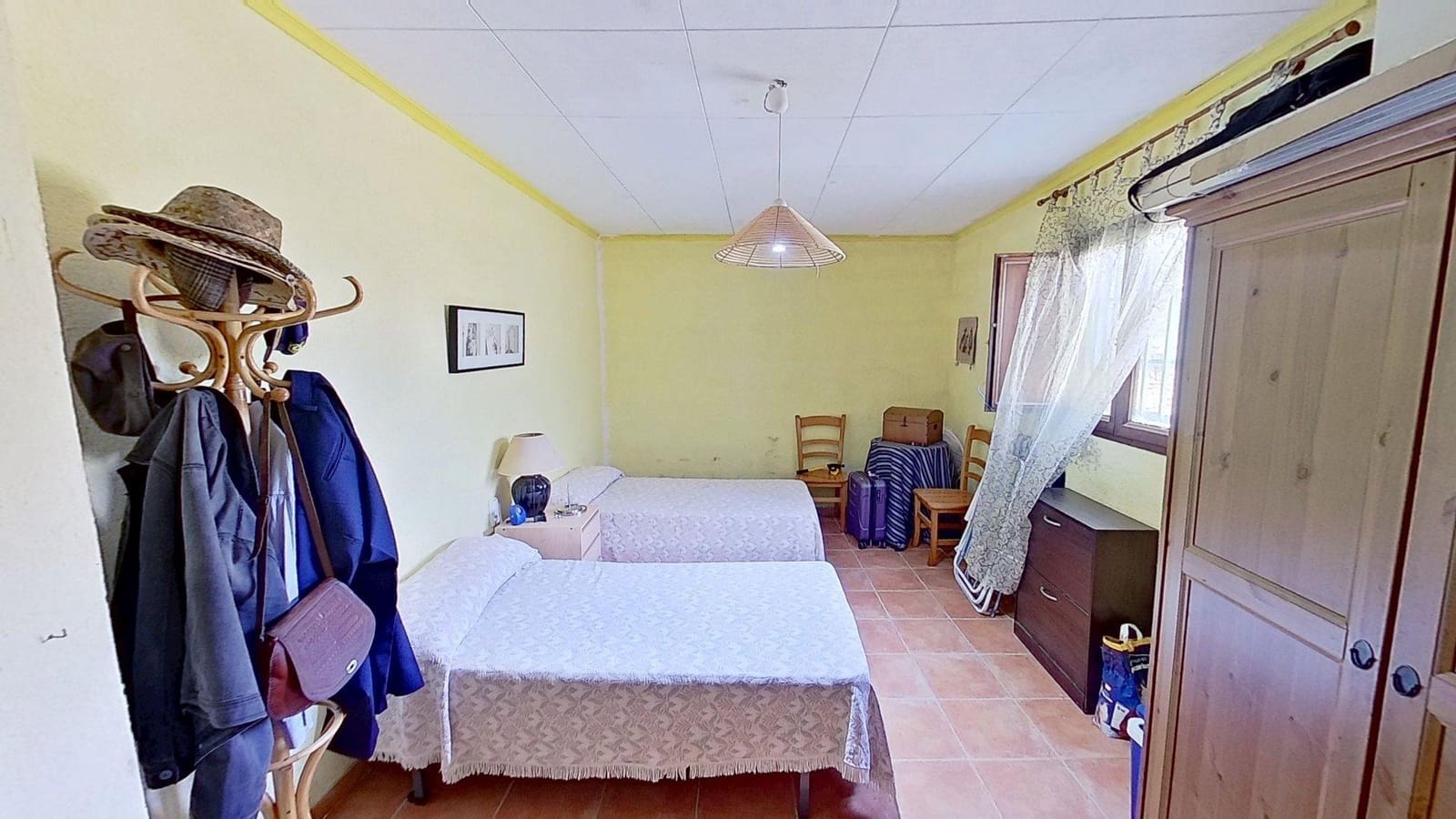 2 chambre Finca/Maison de Campagne à vendre à L'Aldea avec garage - 145 000 € (Ref: 9789917)