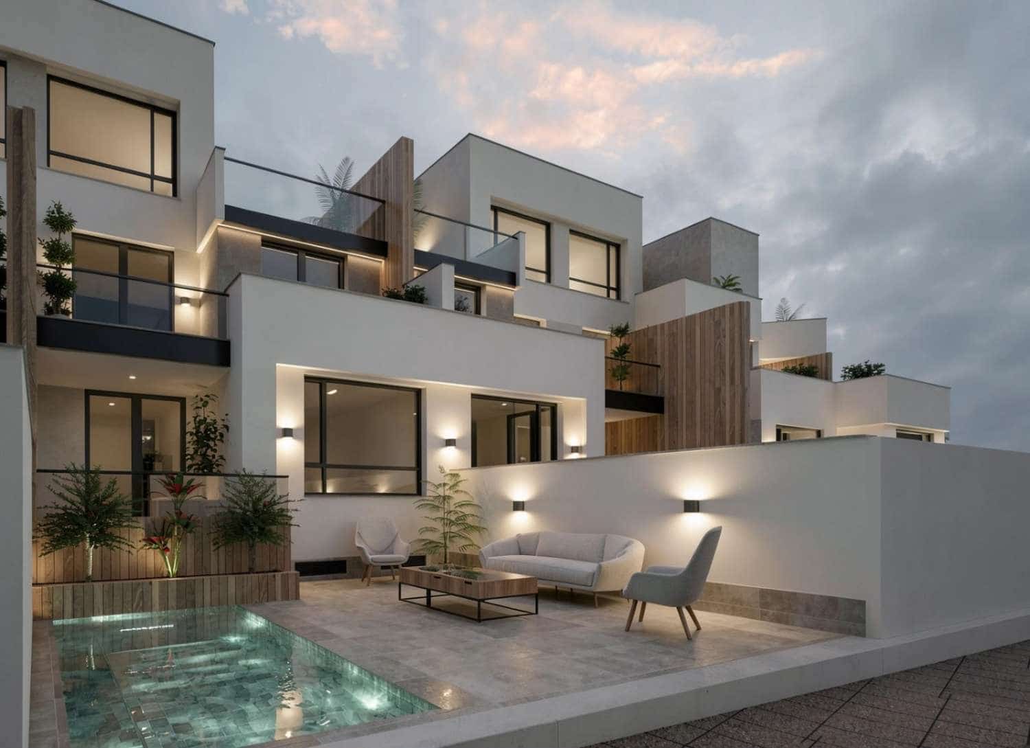 3 soveværelse Rækkehus til salg i Salobrena med swimmingpool garage - € 711.000 (Ref: 10023642)