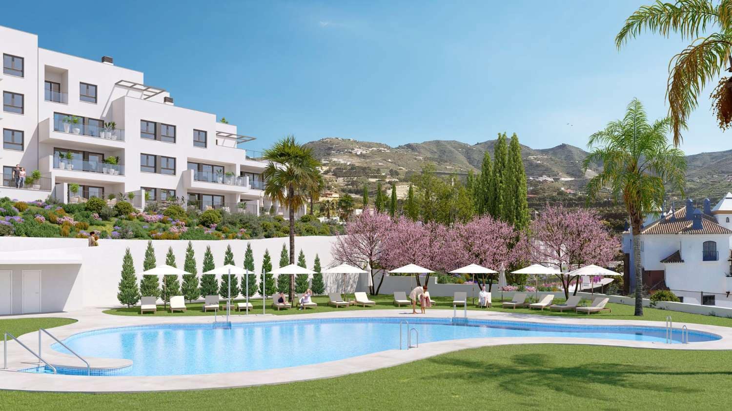 3 sovrum Lägenhet till salu i Almunecar med pool garage - 400 000 € (Ref: 9996697)
