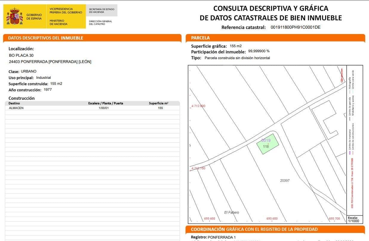 Finca/Landehus til salg i Ponferrada - € 85.000 (Ref: 8130957)
