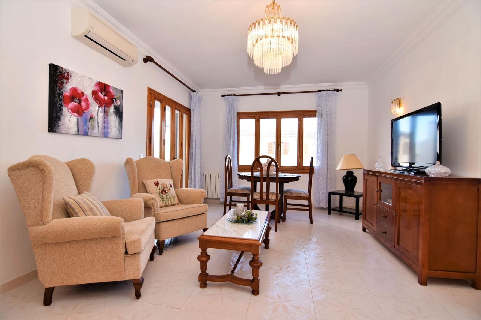 3 bedroom Villa for rent in Colonia de Sant Pere / Colonia de San Pedro with pool garage - € 2,800 (Ref: 6528754)