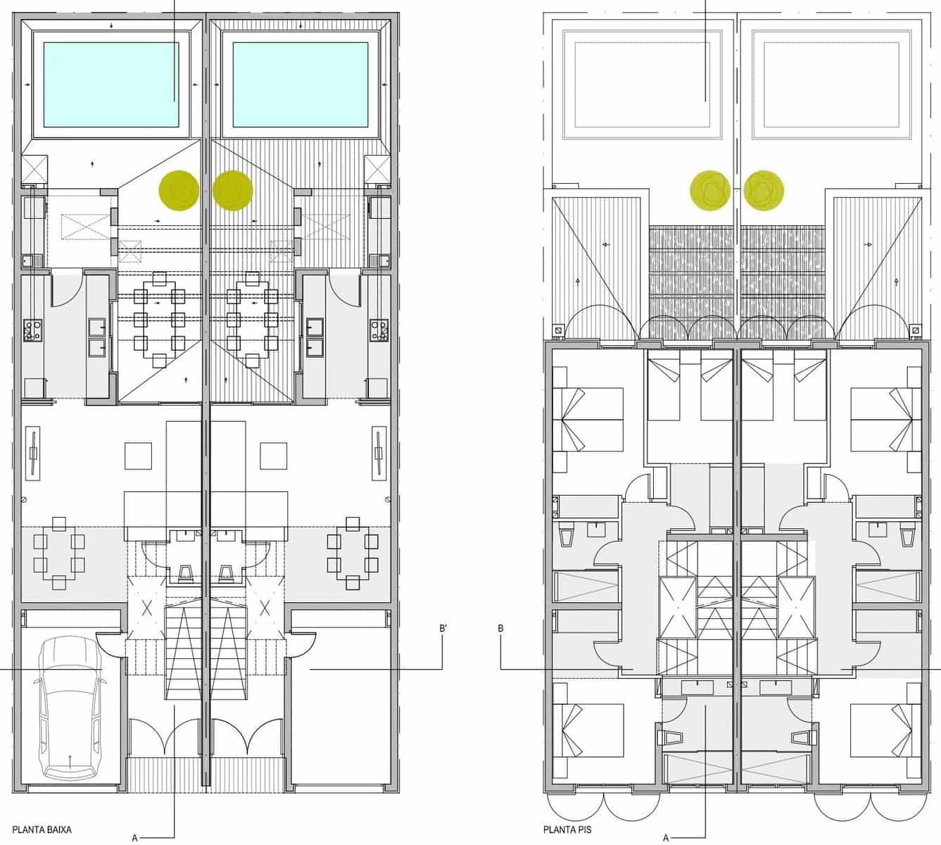 3 sypialnia Dom blizniak na sprzedaż w Colonia de Sant Pere / Colonia de San Pedro z basenem garażem - 650 000 € (Ref: 7727265)
