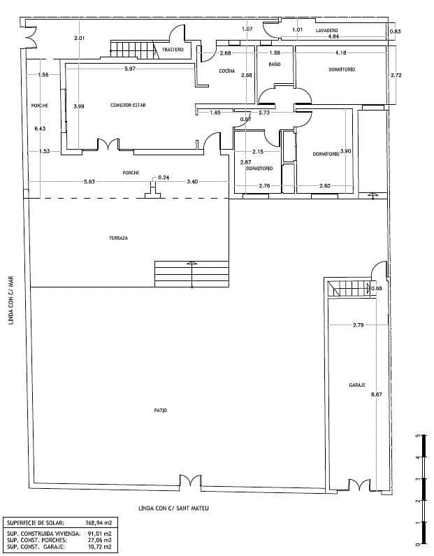 3 soveværelse Villa til leje i Colonia de Sant Pere / Colonia de San Pedro med garage - € 2.400 (Ref: 8370558)
