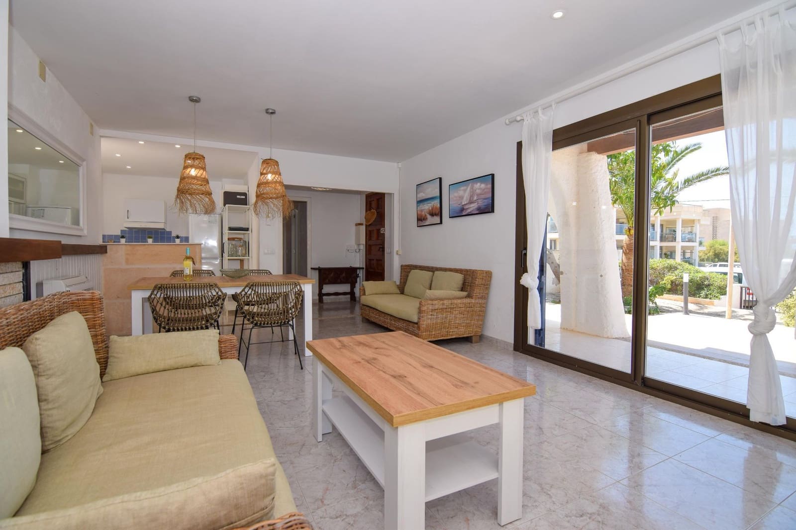 3 soveværelse Villa til leje i Colonia de Sant Pere / Colonia de San Pedro med garage - € 2.400 (Ref: 8370558)