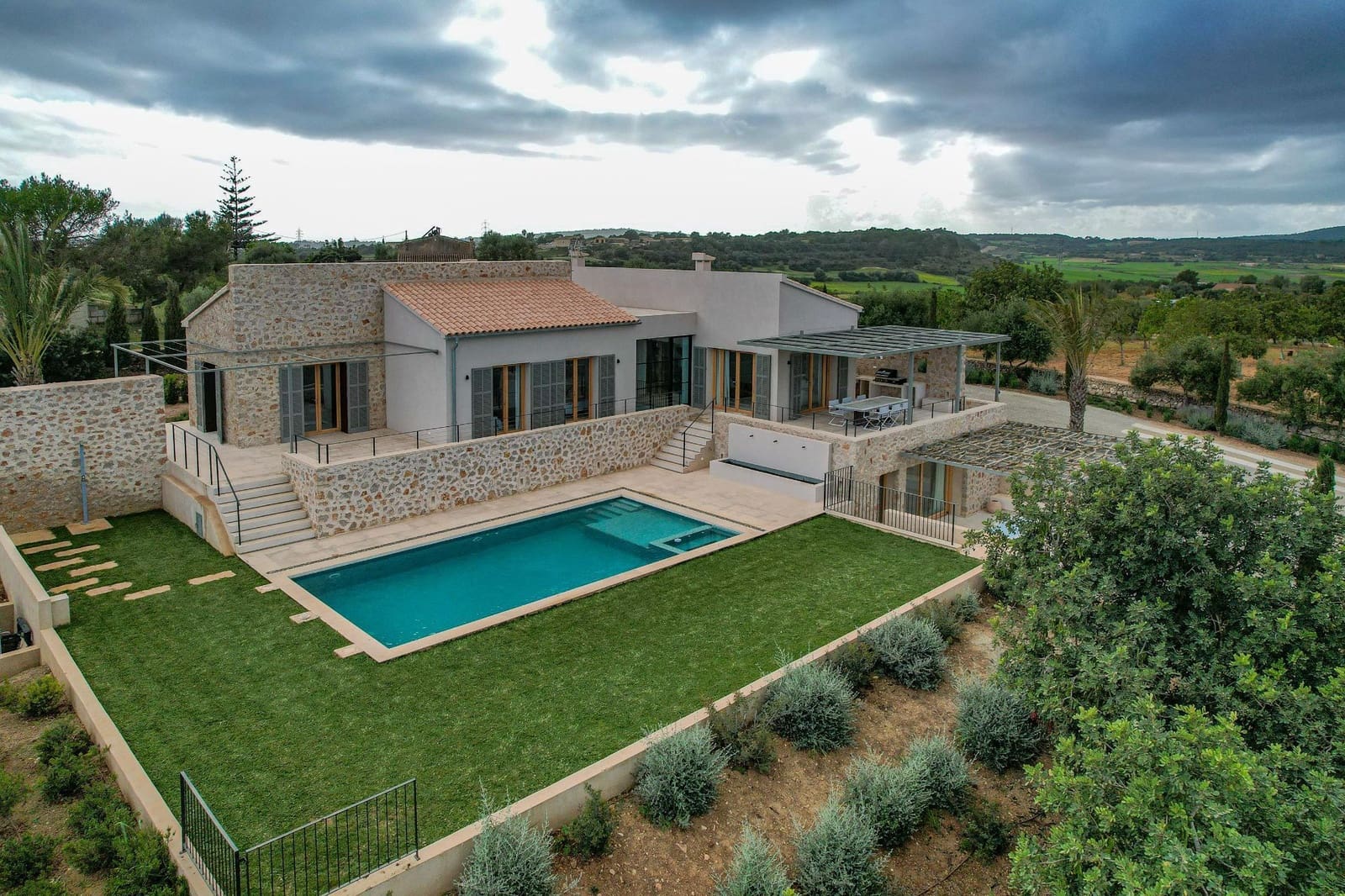 4 sypialnia Finka/Dom wiejski na sprzedaż w Sant Llorenc des Cardassar z basenem garażem - 2 690 000 € (Ref: 8541860)